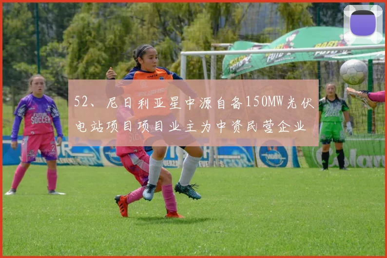 52、尼日利亚星中源自备150MW光伏电站项目项目业主为中资民营企业红星中源集团